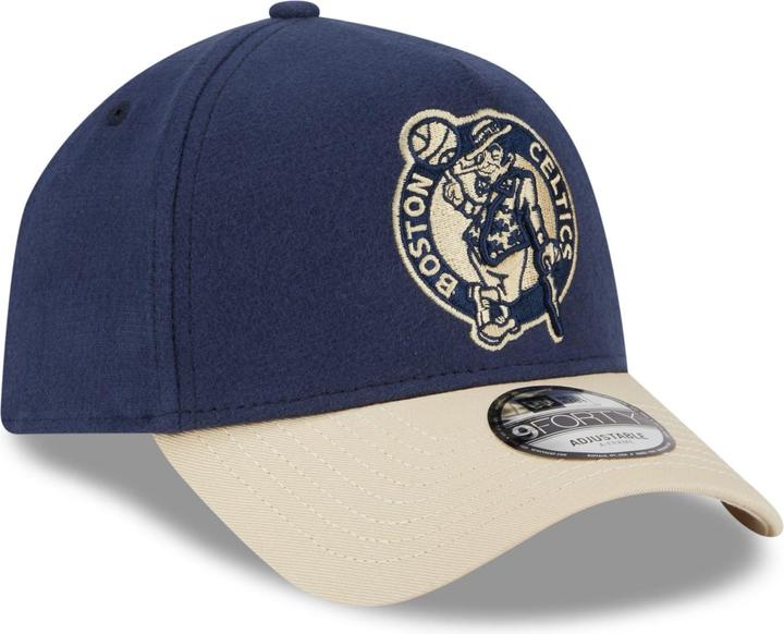 New Era A-Frame 9Forty Cap MOLESKIN Boston Celtics navy (One Size)
