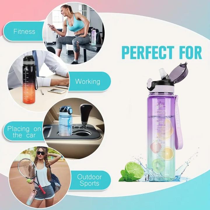 Produktbild ASMI Transparente Trinkflasche (1 l)