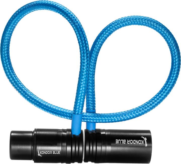 Produktbild Kondor Blue 16” Straight Low Profile Right Angle XLR Cable () (0.41 m, XLR)