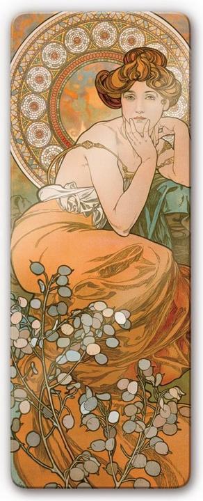 Image du produit Trenddeko Mucha - Pierres précieuses : Topaze (40 x 100 cm)