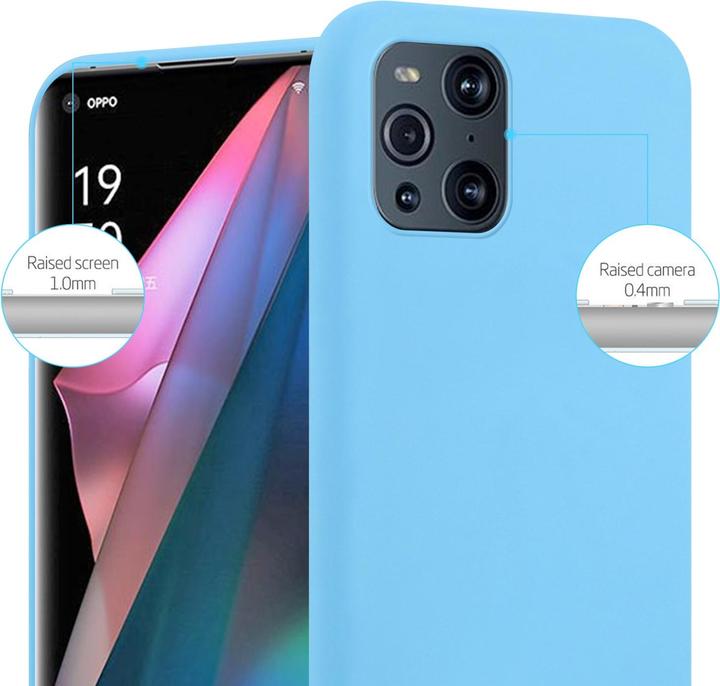 Productafbeelding Cadorabo TPU Candy Cover (Oppo Find X3 Pro)