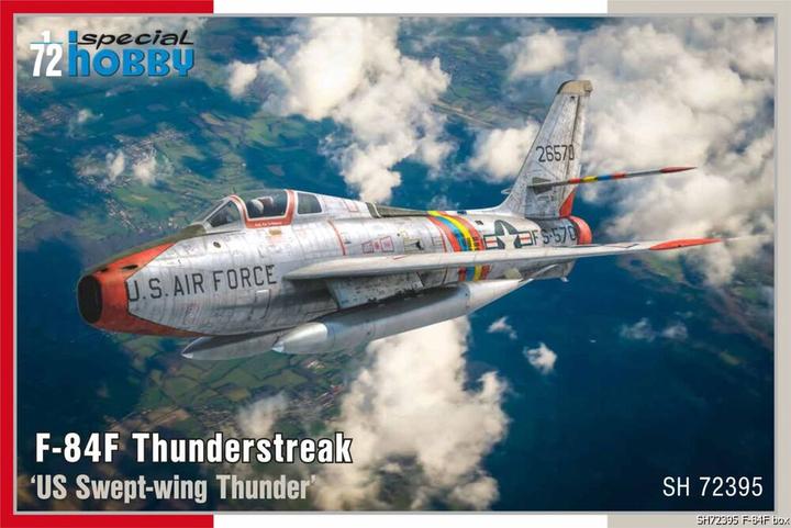 Actual product image Special Hobby F-84F Thunderstreak 'US Swept-wing Thunder' 1/72