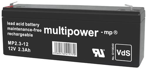 Actual product image Hückmann Multipower (12 V, 2.30 Ah)