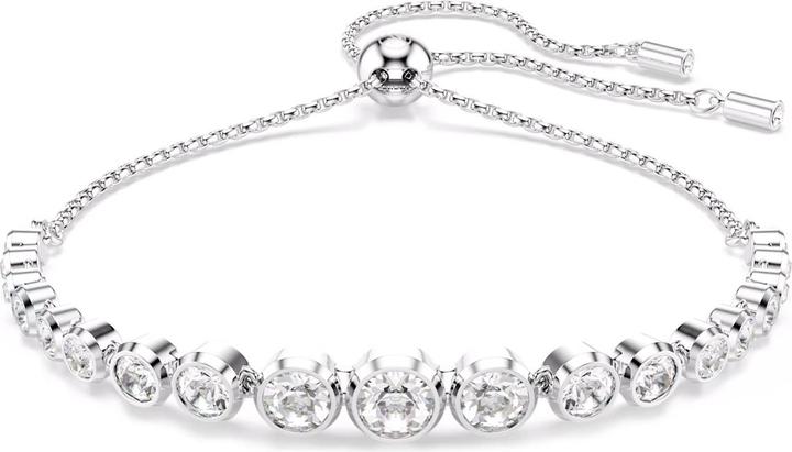 Produktbild Swarovski Imber Tennis Armband Gemischte Rundschliffe Weiss (24 cm, Swarovski Metall)
