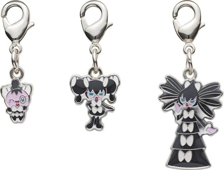Pokémon Pokemon Center - Gothita, Gothorita, Gothitelle Schlüsselanhänger - 3 Stück