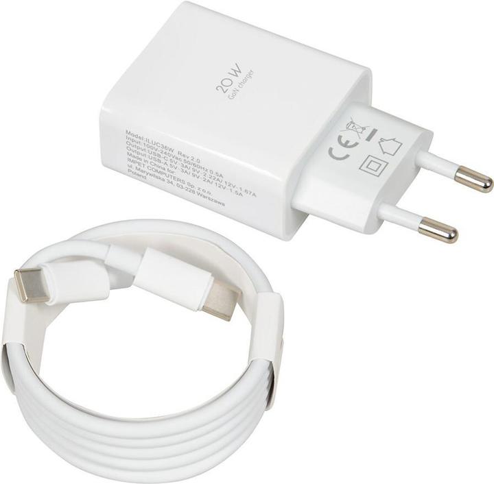 Actual product image iBox Travel charger I-BOX C-36 PD20W white (20 W)