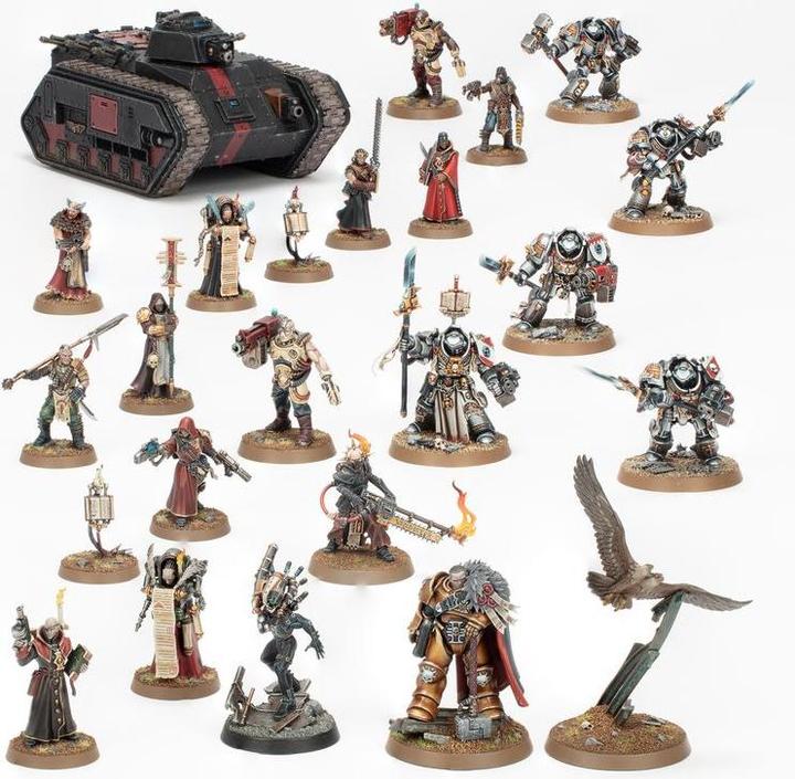 Produktbild Games Workshop Warhammer 40k - Battleforce Agents Imperiaux : Ordo Malleus (2024) (Kunststoff)