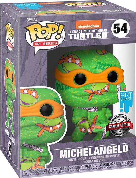 Immagine prodotto Funko Pop! TMNT : Michelangelo (Art Series) (54)