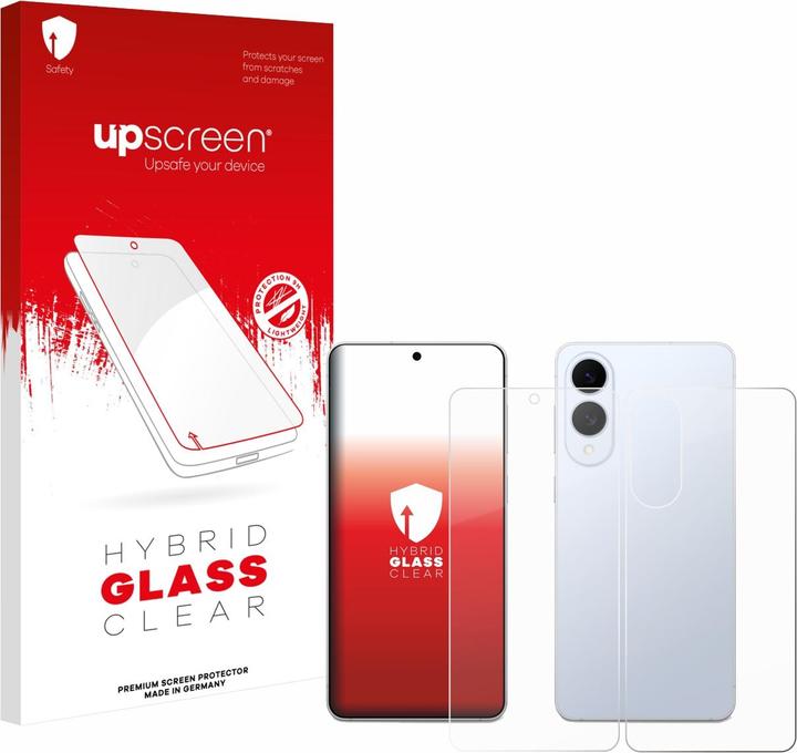 Actual product image upscreen Scratch Shield Glass (1 Piece, Samsung Galaxy S25 Edge)