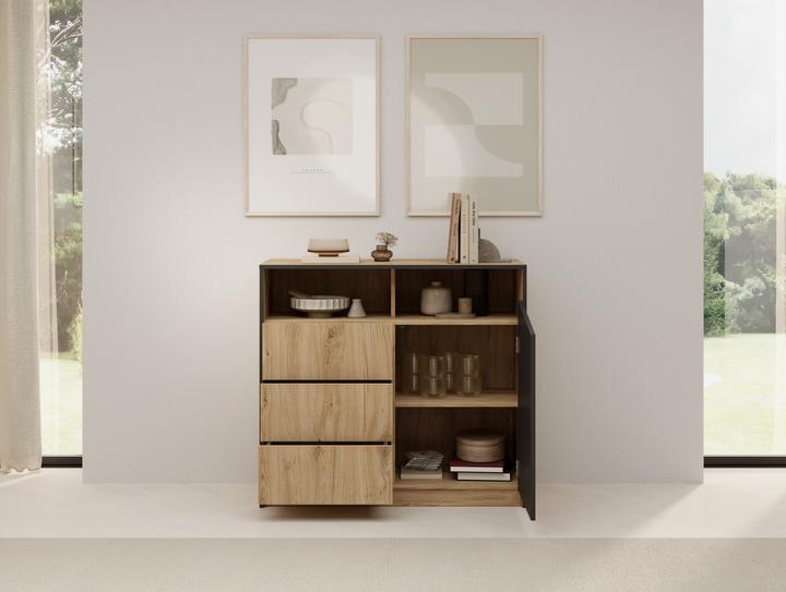 Image du produit ADRK Furniture Commode I Atson (100 x 40 x 91 cm)