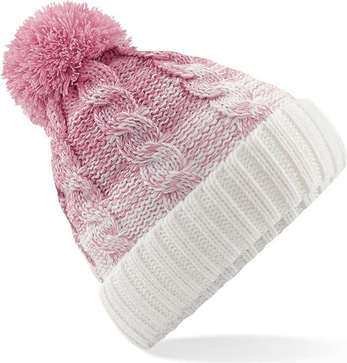 Beechfield Bommelmütze Mit Farbverlauf (One Size)