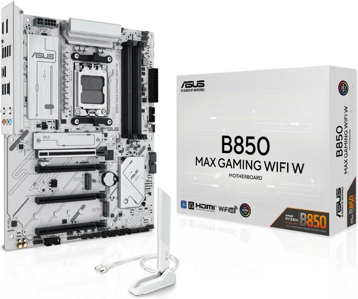Immagine prodotto ASUS MB B850 MAX GAMING WIFI W (AM5, AMD B850, ATX)