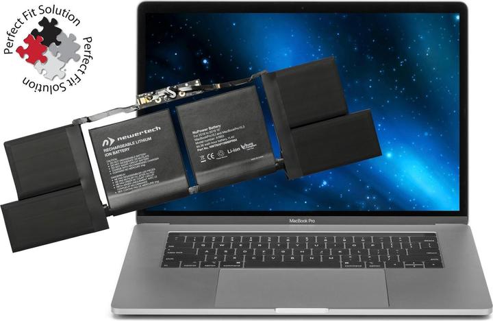 Image du produit Newertech 84W NuPower Batterie für MBP 15" (2018- 2019) (7400 mAh)