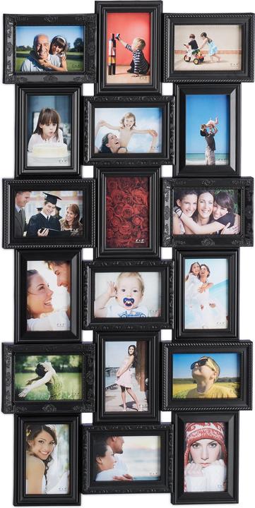 Actual product image Relaxdays Picture Frame Collage 18 Photos (10 x 15 cm)