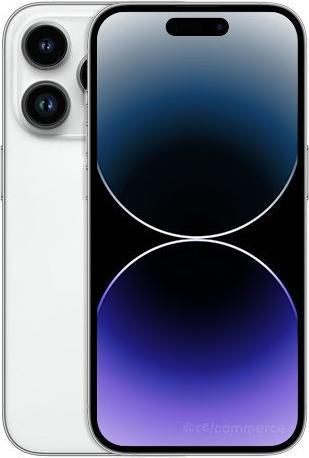 Produktbild Re!commerce iPhone 14 Pro Max (128 GB, Silber, 6.70", 48 Mpx, B / Sehr gut)
