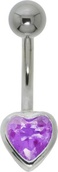 Produktbild Bijouteria Bauchpiercing (Edelstahl, Silber 925, Zirkonia)
