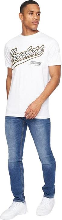 Actual product image Crosshatch Mens Cronstand Logo T-Shirt (L)
