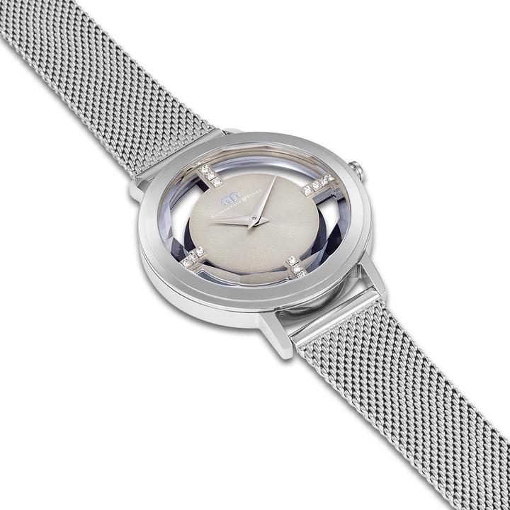 Image du produit Montre à quartz pour femme Lucrezia Acier inoxydable Argent - 33696 (Montre analogique, 36 mm)