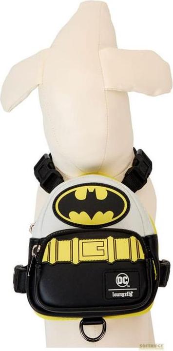 Actual product image Loungefly DC Comics by Dog Harness Mini Backpack Batman Small (Dog)