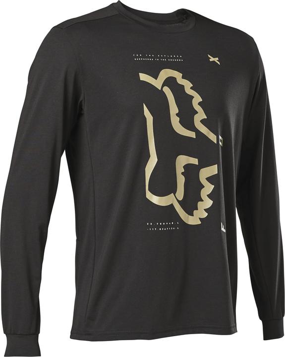 Actual product image Fox Jersey 22 Ranger Dr Ls Blk (M)
