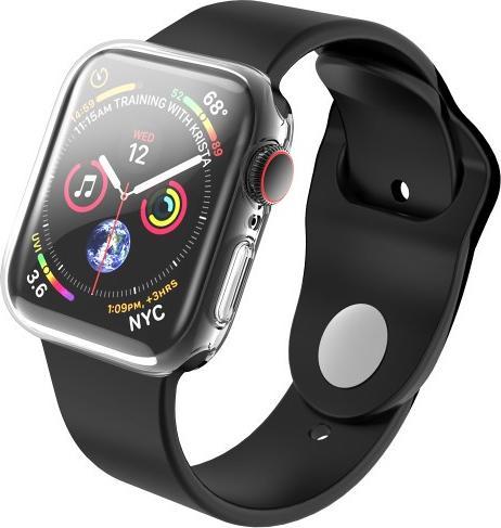 Produktbild Cover-Discount Apple Watch 45mm - Gummi Schutz Case transparent