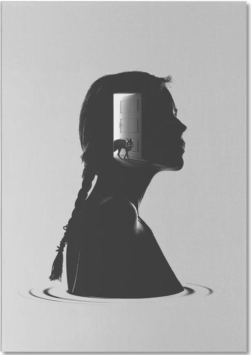 Image du produit Juniqe A New Door - Portraits (A5, Pointillés)