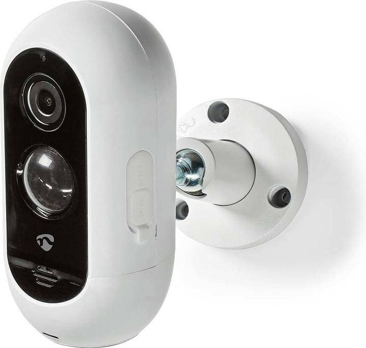 Actual product image Nedis SmartLife Outdoor Camera Wi-Fi 1920x1080 IP65 Max. Battery life: 6 months Cloud Storage ( (1920 x 1080 Pixels)
