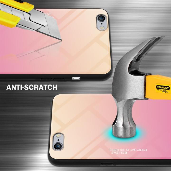 Productafbeelding Cadorabo TPU 2 kleuren glasdekking (Apple iPhone 6 Plus)