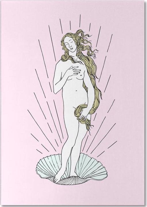 Immagine prodotto Juniqe Venus - Arte di strada (A5, Nessuna)