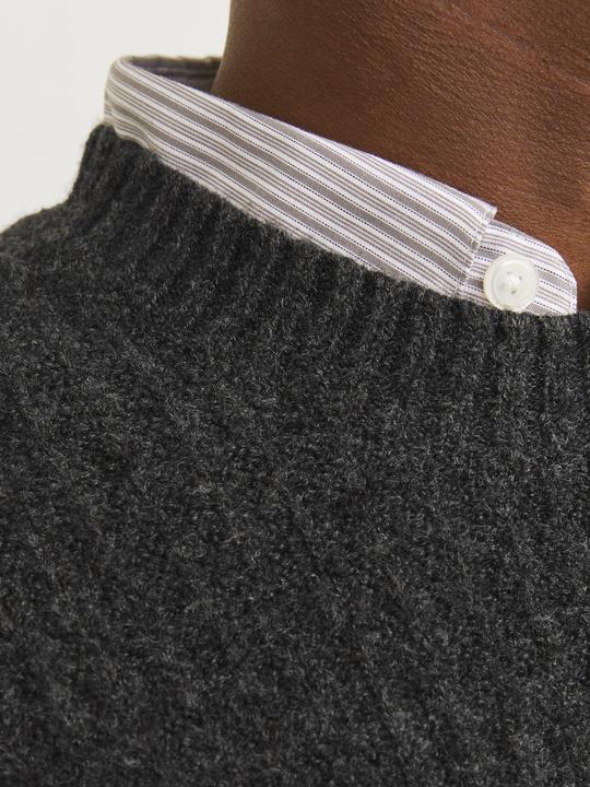 Produktbild Jack & Jones Einfarbig Strickpullover Strickpullover (XL)