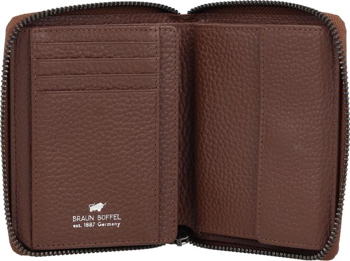 Produktbild Braun Büffel Theo Geldbörse RFID Schutz Leder 10 cm