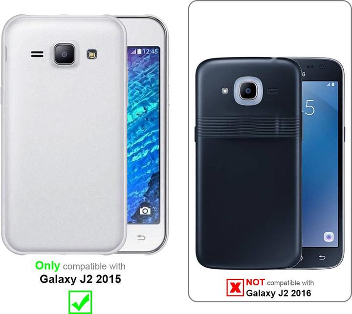 Actual product image Cadorabo TPU Ultra Slim AIR Cover (Samsung Galaxy J2)