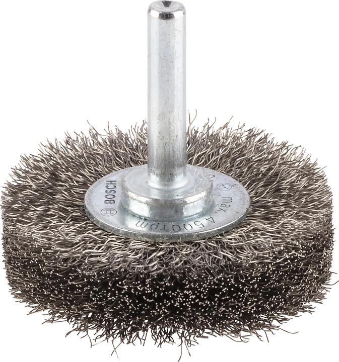 Actual product image Bosch Professional Zubehör PRO Stainless Steel clean disc brush, straight shaft, 50 x 0.2 mm
