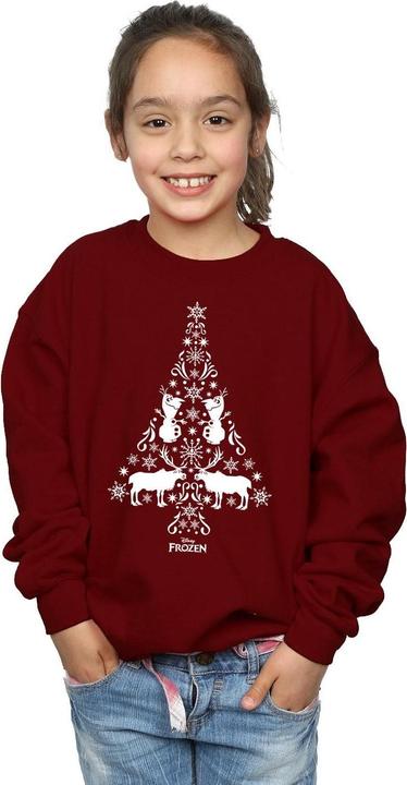 Immagine prodotto Disney Frozen Christmas Tree Felpa Ragazze (152, 158)