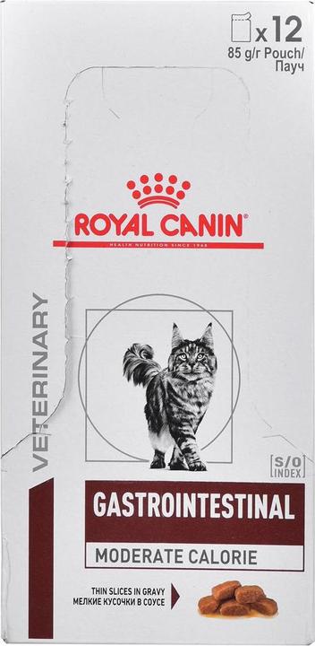 Produktbild Royal Canin Gastrointestinal Moderate Calorie 85 g (Adult, 12 Stk., 1020 g)