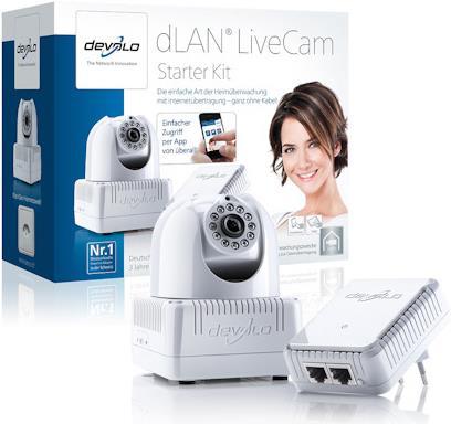 Produktbild Devolo dLAN LiveCam, Starter Kit (640 x 480 Pixels)