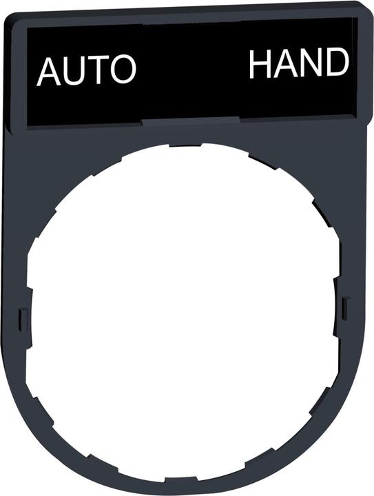 Image du produit Schneider Electric Plaque d'identification Auto-Hand