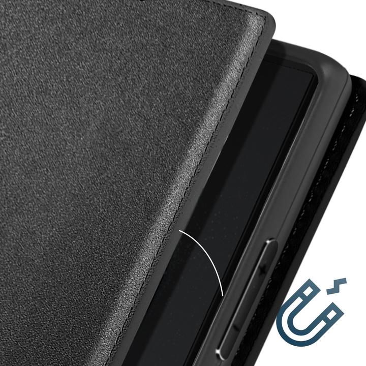 Actual product image Avizar Classic Edition, back cover with magnetic flap Series (Samsung Galaxy S24 Ultra)