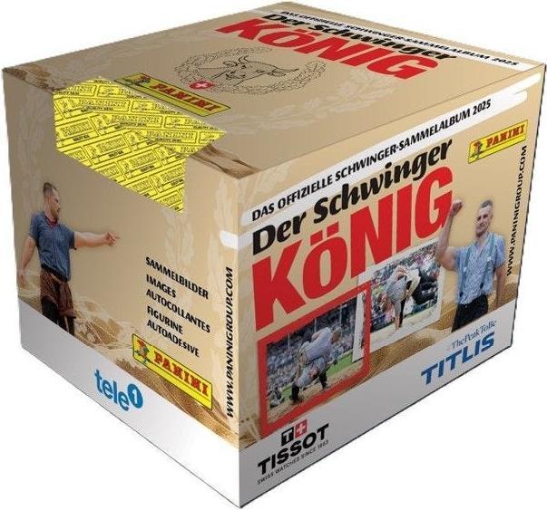 Produktbild Panini Schwingerkönig 2025 STK - Box mit 50 Stickertüten
