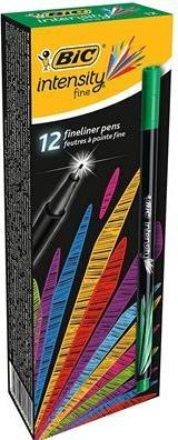 Produktbild Bic fineliner Intensity Filzstift Fein Grün 12 Stück(e) (Schwarz, Grün, 12 x)