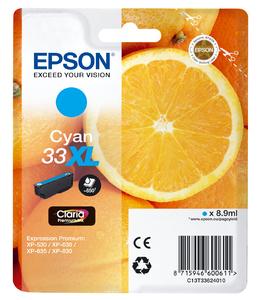 Actual product image Epson 33XL Claria Premium (C)