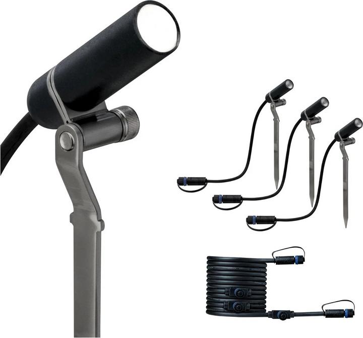 Produktbild Paulmann Outdoor Plug & Shine Plantini Ergänzungsset (200 lm, IP65)