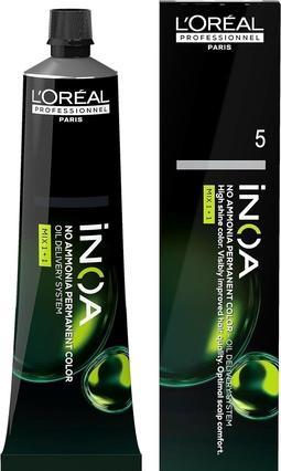 Actual product image L'Oréal Professionnel INOA 7.35 Medium Blonde Gold Magahgoni (Blond, Gold, Red)