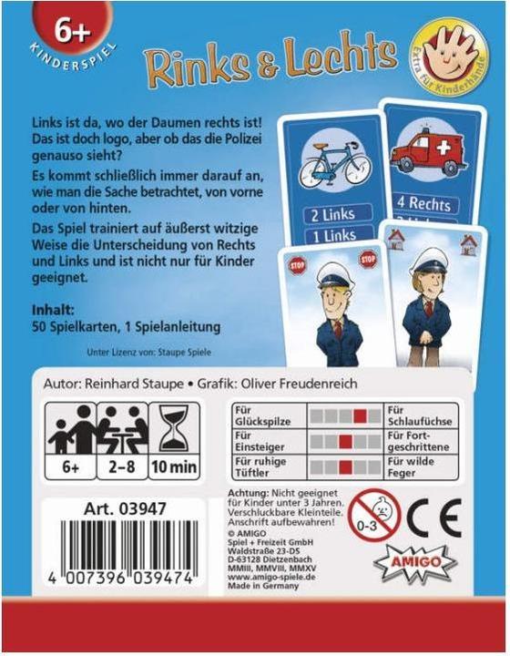 Produktbild Amigo Rinks & Lechts (Deutsch)