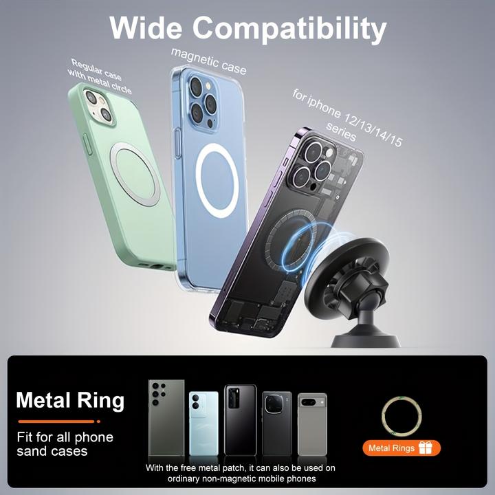 Produktbild PhoneLook MagSafe 360° Magnetischer Telefonhalter mit verstellbarem Magnet für Fitnessstudio oder Metallhalter