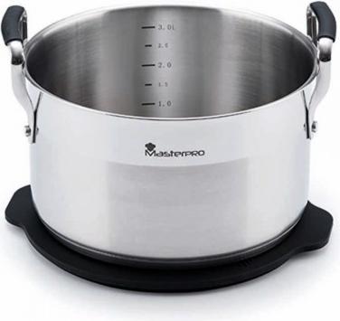 Immagine prodotto MasterPRO Casseruola con coperchio (20 cm, Pentola)