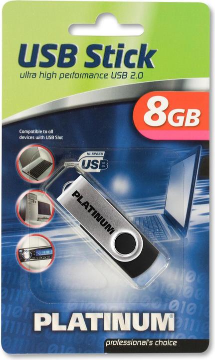 Actual product image BestMedia HighSpeed Twister (8 GB, USB 2.0, USB-A)