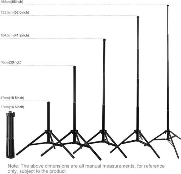 Produktbild Puluz 1.65m Height Tripod Holder (Metall)