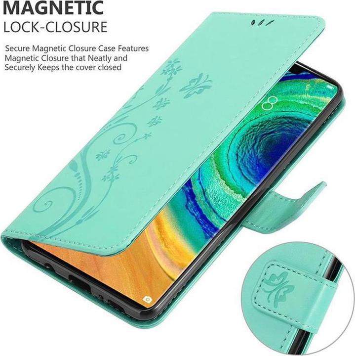 Produktbild Cadorabo Flower Book Cover (Huawei Mate 30 Pro)