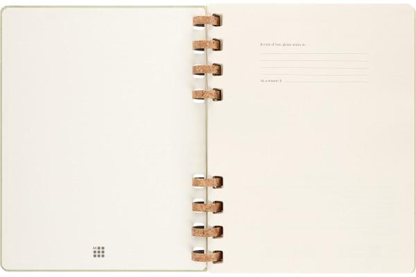 Image du produit Moleskine Planificateur d'études avec reliure à spirale (25 x 20.5 cm, Anglais)